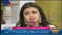 Hira Mani Singing a Song in Her Beautiful Voice