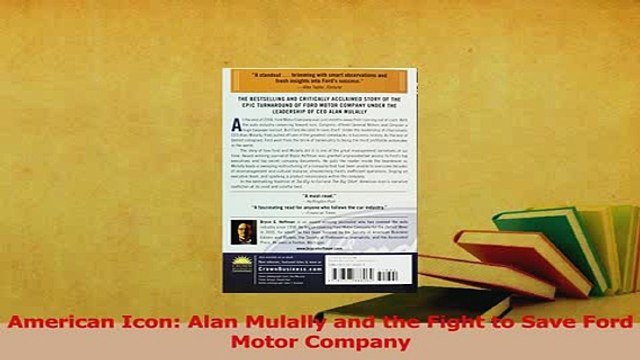 Read American Icon Alan Mulally and the Fight to Save Ford Motor Company Ebook Free