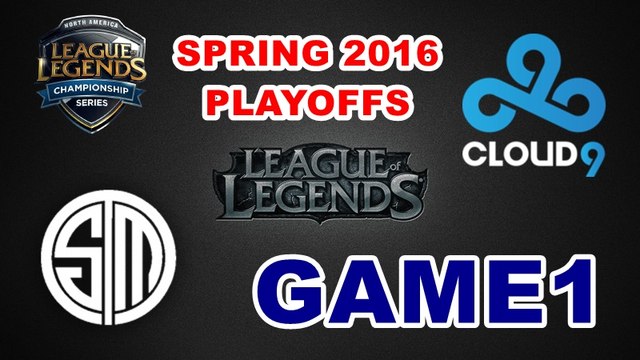 (LOL)C9 vs TSM Highlight(NA LCS 2016 Spring Playoffs) Game1