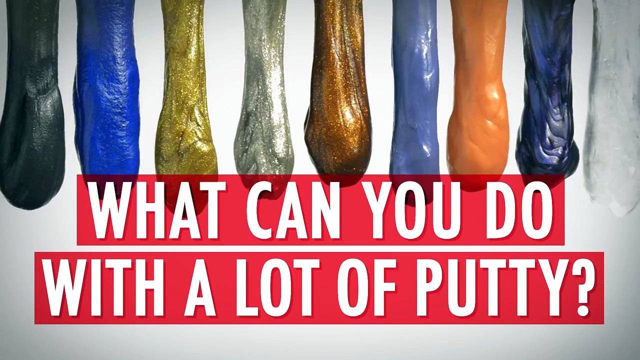 Guy Takes a Bath in 500 lbs of Clear Silly Putty and It Gets WEIRD