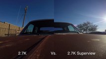 GoPro HERO4 Superview, and Res Comparison In 4K 