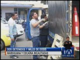 Operativos antinarcóticos dejan dos detenidos en  Quito