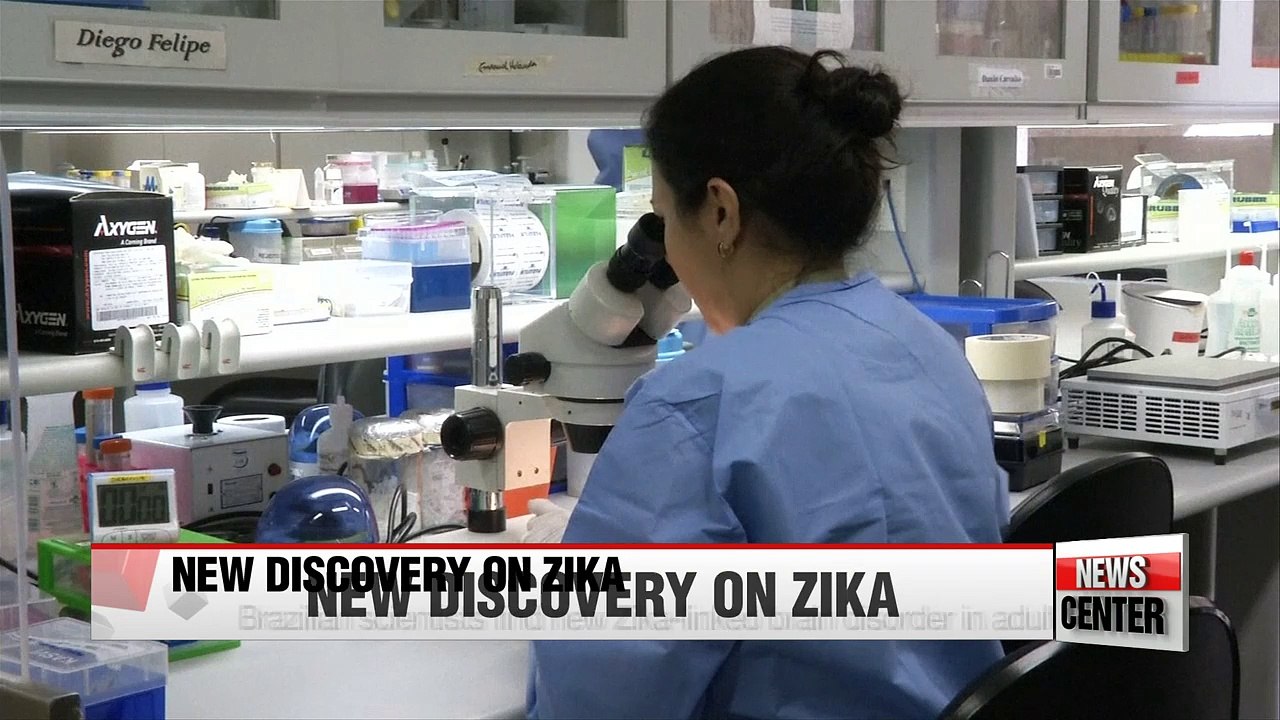 Brazilian scientists find new Zika-linked brain disorder in adults