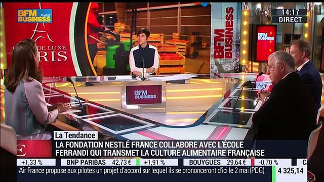La tendance philanthropique: La Fondation Nestlé milite pour la reconnaissance de la culture alimentaire française - 11/04
