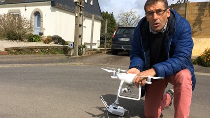 Michel Coudray pilote des drones