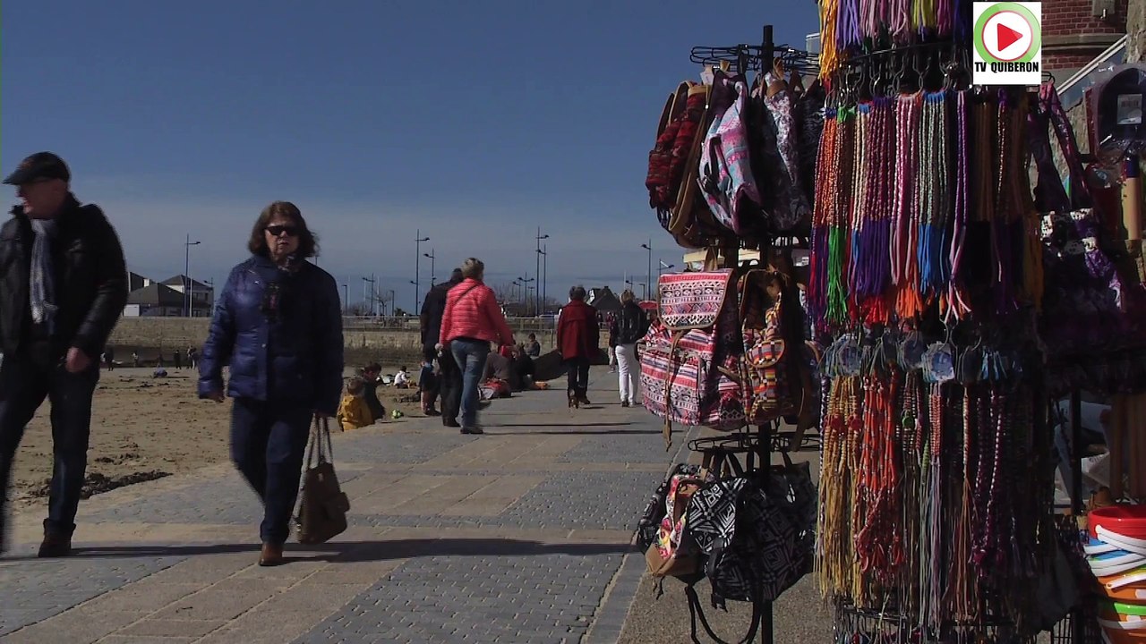 Elle est grande la plage de Quiberon - BRETAGNE Télé
