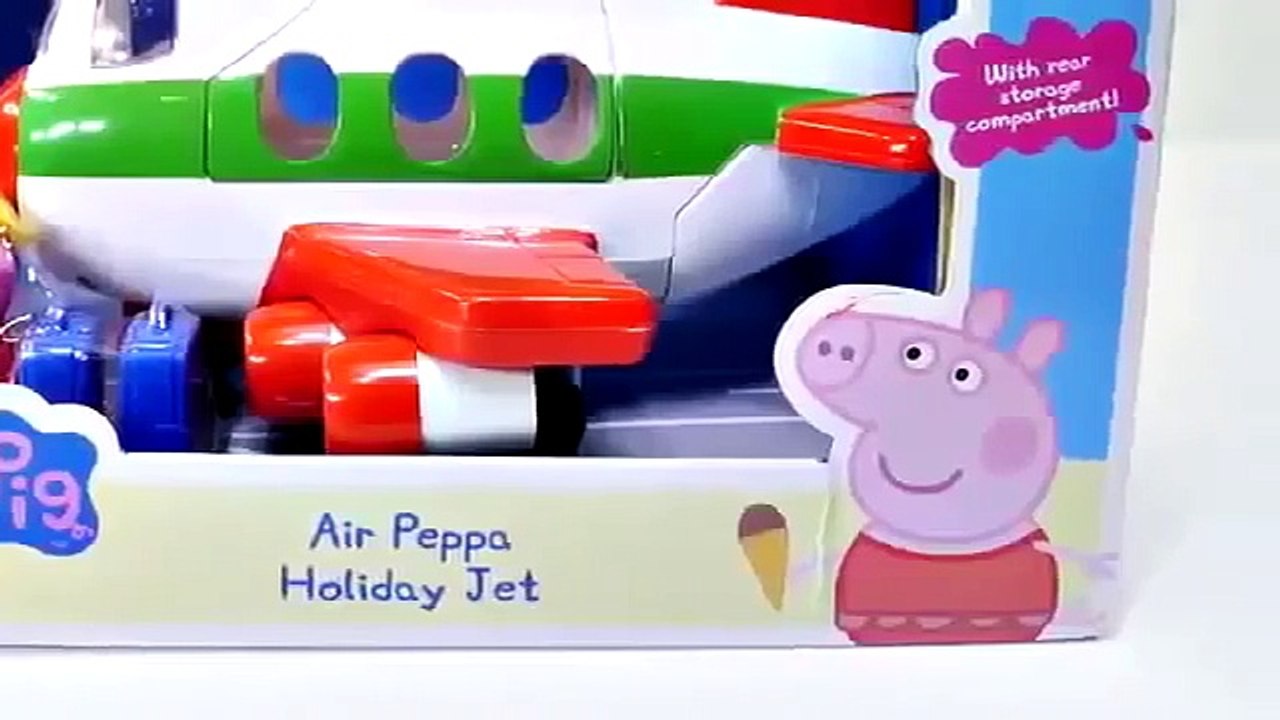 Peppa Pig Jumbo jet Avion Jouet d'un module de jeux de peppa pig figure