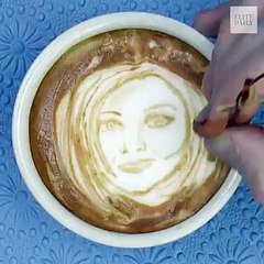 Le générique de la série Friends en latte art