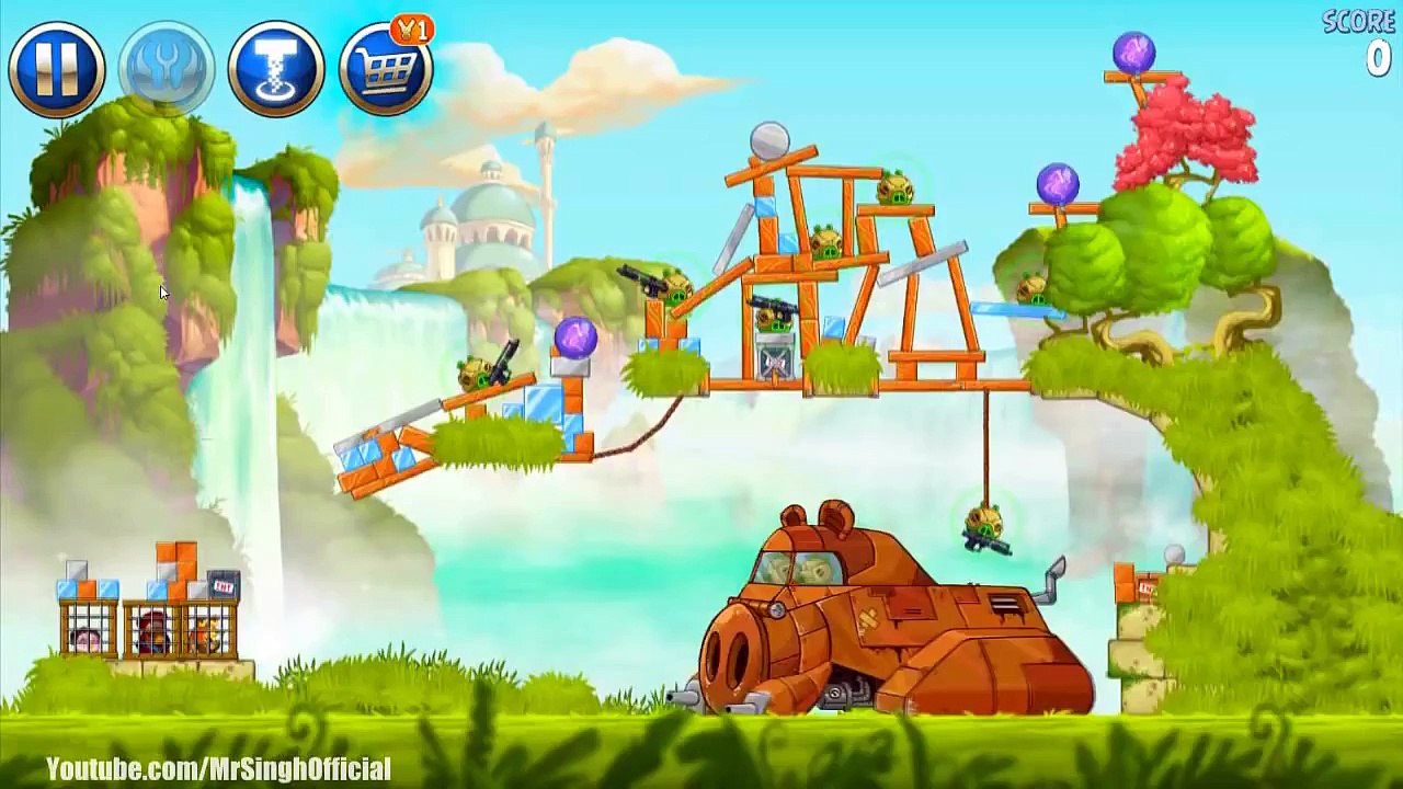 Angry Birds Star Wars 2 - ALL BOSSES (BOSS BATTLES)