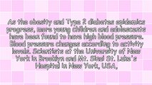 Type 2 Diabetes - High Blood Pressure Readings in Adolescents and Children With Diabetes