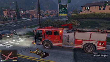 GTA 5 - Mission 59: Fire Truck [CHAOS MODE]