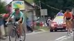 Lance Armstrong crashes and attacks at the Tour de France 2003