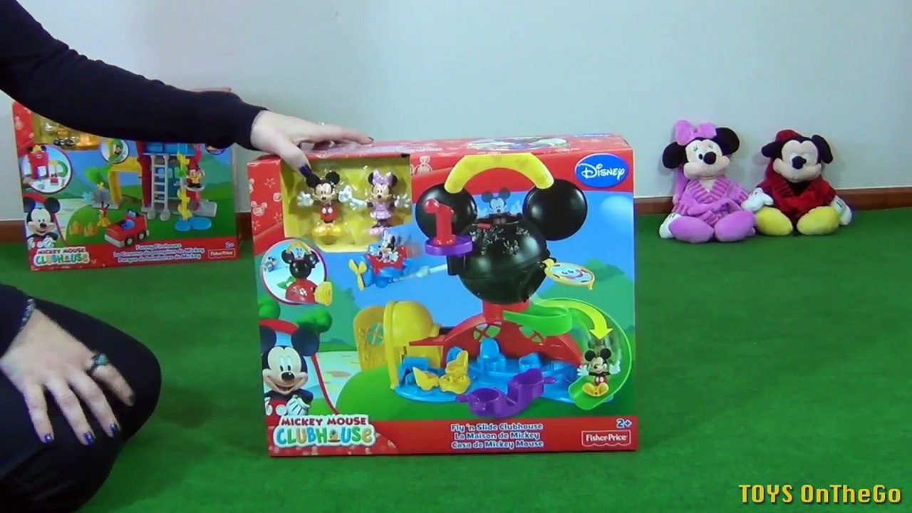 Mickey Mouse Fly n Slide Clubhouse Disney Junior Fisher-Price - Juguetes de Mickey Mouse