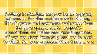 Apply for Online Grants in Michigan