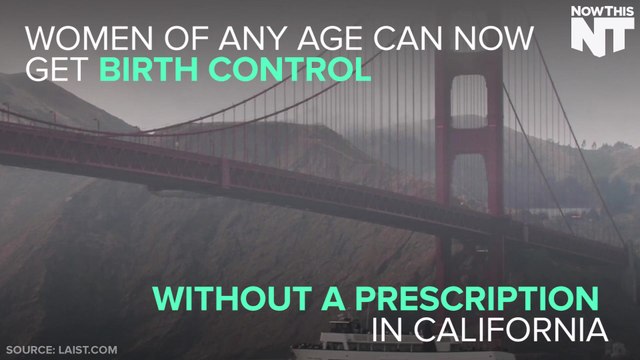 Women in California Can Now Buy Birth Control Without a Prescription