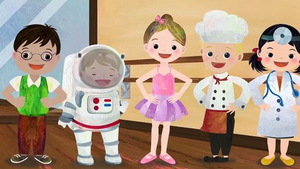 Finger Family - Jobs | Nursery Rhymes & Kids Songs - ABCkidTV
