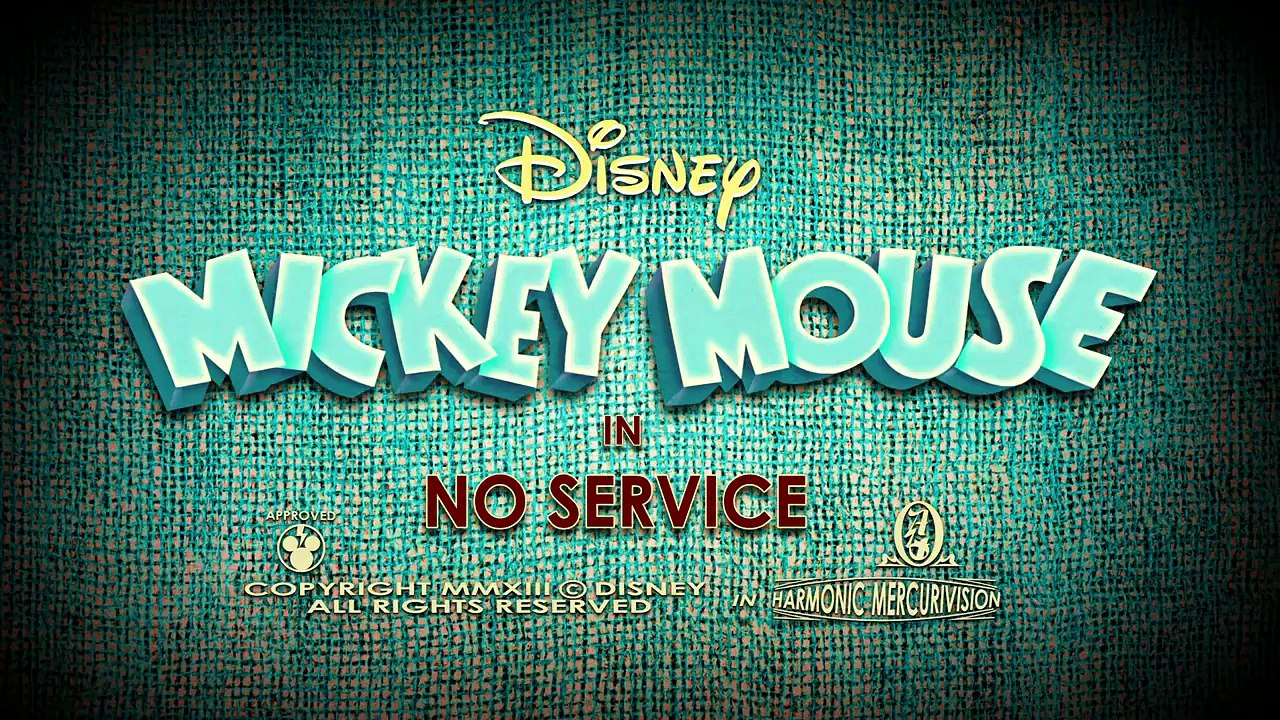 No Service   A Mickey Mouse Cartoon   Disney Shows