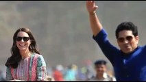 Kate Middleton playing Cricket with Sachin Tendulkar FULL VIDEO