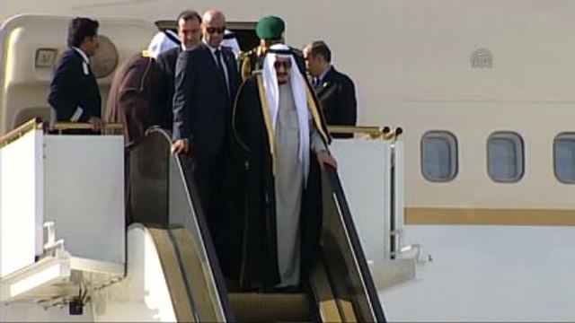 Suudi Arabistan Kralı Selman Bin Abdulaziz Türkiye'ye Geldi