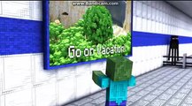 creeper vacation minecraft animation