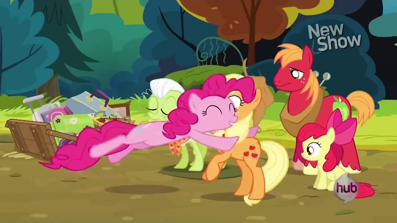 Slenderman in My Little Pony: Friendship is Magic (Pinkie Apple Pie) (Slenderpony / Slendermane)
