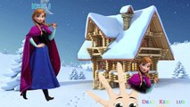 Finger Family Frozen Song | Nursery Rhymes for Children | Disney Frozen Daddy Finger for Kids