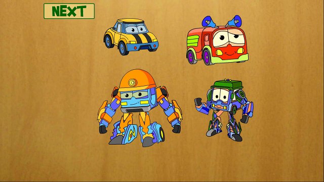 Детский Мультфильм - Пазлы - Машинки трансформеры !