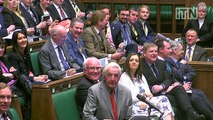 Dennis Skinner kicked out of Commons for 'dodgy Dave' remark