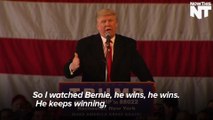 Trump Actually Defends Bernie Sanders As Fellow Outsider