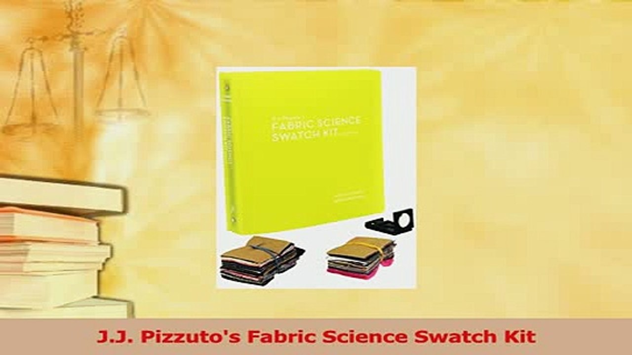 Read  JJ Pizzutos Fabric Science Swatch Kit Ebook Free