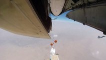 UN airdrop delivers food to besieged Syrian city
