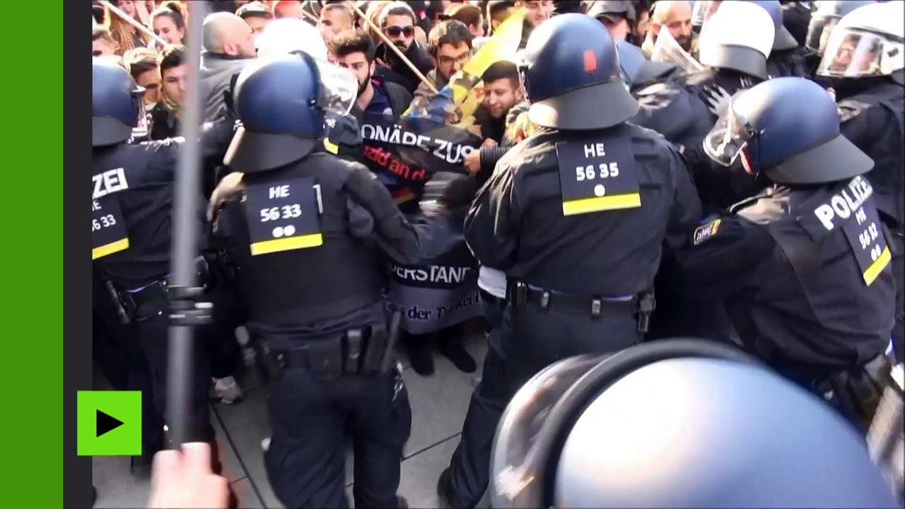 De violents heurts éclatent entre les pro-Kurdes et les pro-Turcs