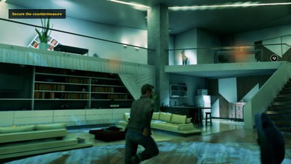 Quantum Break - Act 5-1: Paul's Office: Ripple Research Unit, Serume Treatment, 17 Years Mapped Out