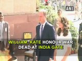 William, Kate honour war dead at India Gate