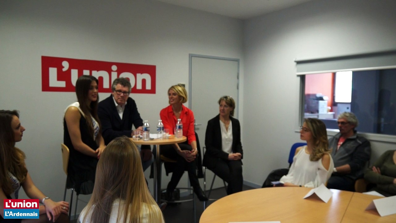 Quand Miss France 2016 rencontre les lecteurs de L'union-L'Ardennais