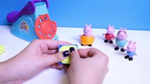 Peppa Pig Play Doh Fun Factory Machine Peppa's Dough Set Hasbro Toys Juguetes de Plastilina Part 2