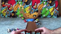 Angry Birds GO! HOT WHEELS ATTACK (Jenga Pirate Pig Attack)