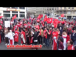 Almanya'da teröre karşı birlik mitingleri yapıldı