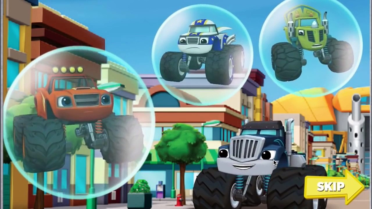 Blaze and The Monster Machines Blaze RACE to the RESCUE Full Episode Game Video for Kids