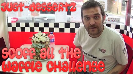 scoff all the waffle challenge | Supermadhouse83