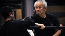 El Maestro Masaaki Hatsumi demostrando técnicas de Ninjutsu