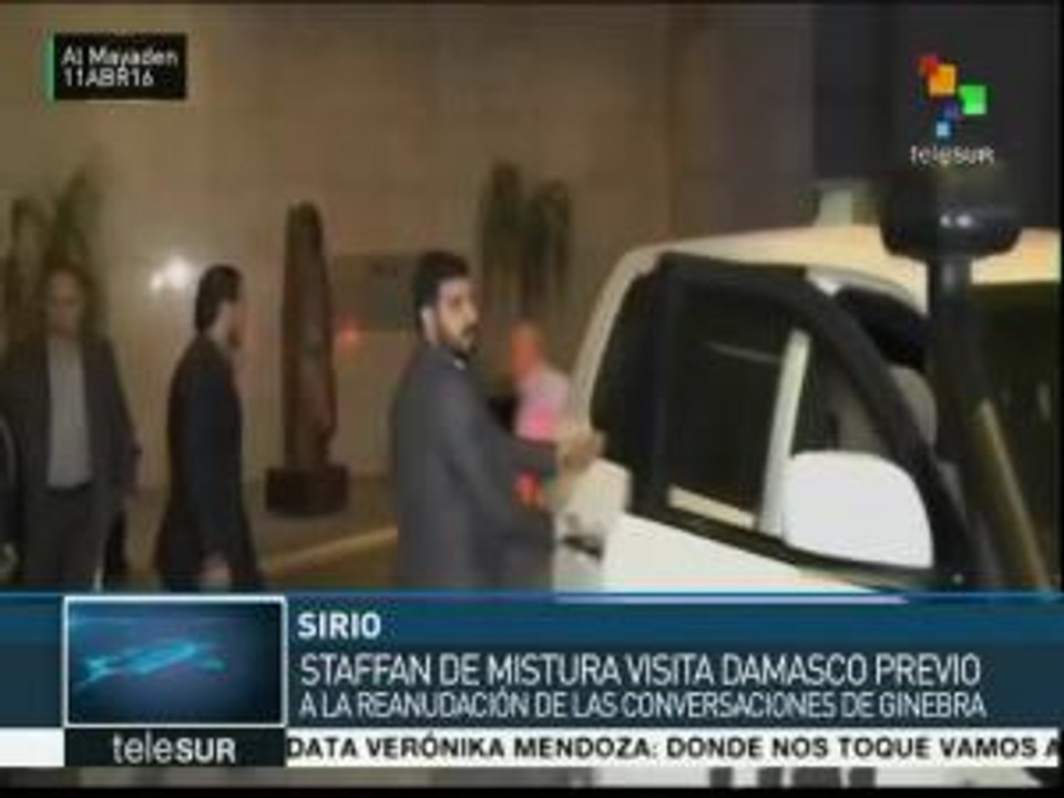 ONU sigue pendiente del proceso de paz en Siria