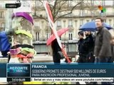 Francia: desalojan de plazas públicas a jóvenes indignados