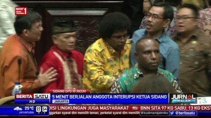 Hujan Interupsi di Sidang Paripurna DPD