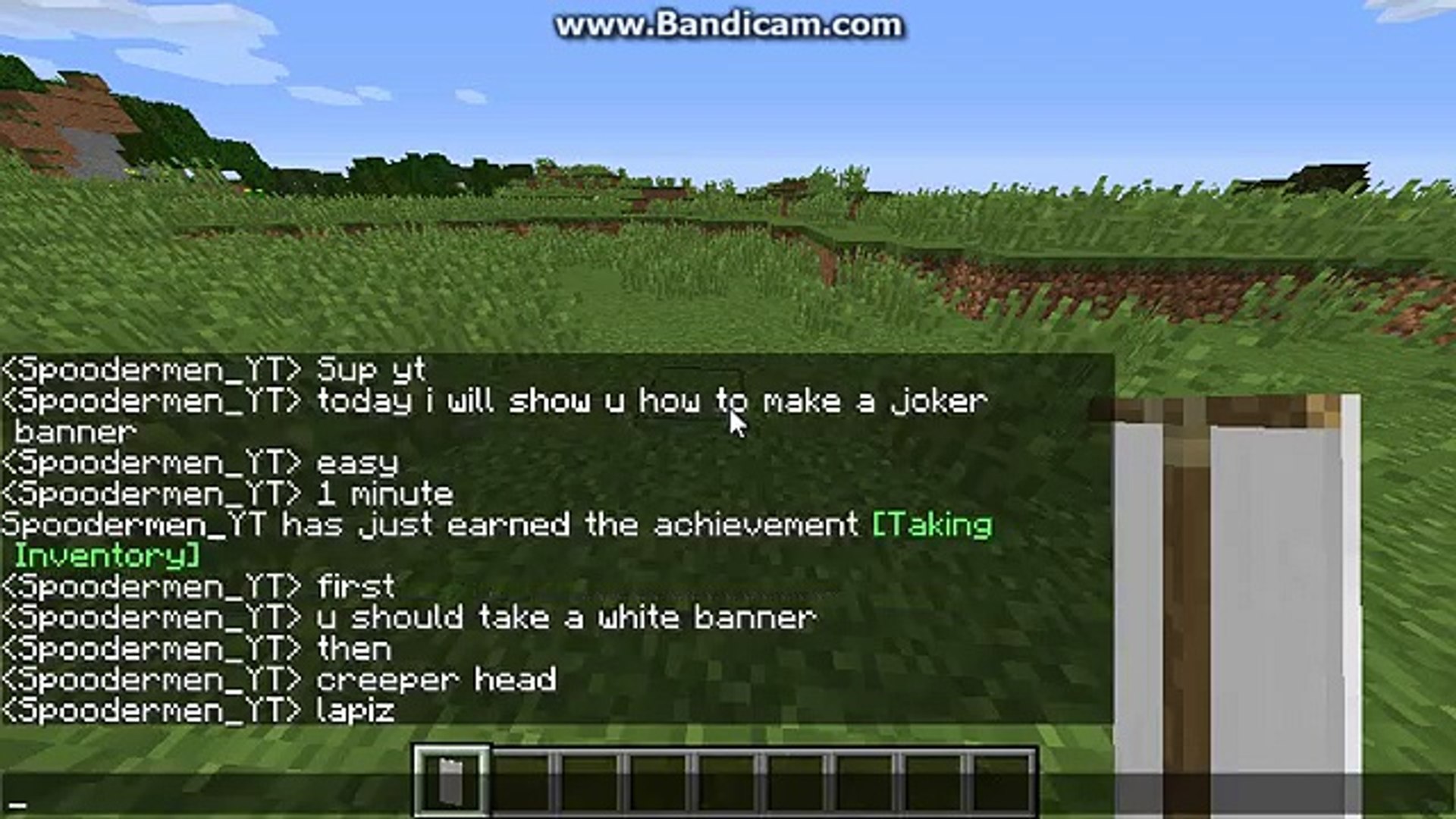How To Make Scary Banner In Minecraft Easy 1minute Simple