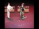 Japanese traditional dance with Spanish folk music Sevillanas