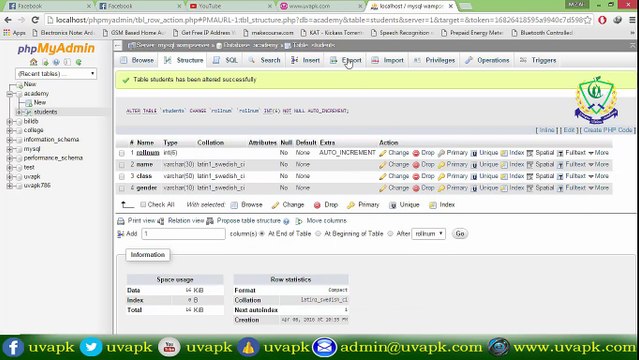 Lecture 48 auto insert data in database in PHP basic in hindi urdu