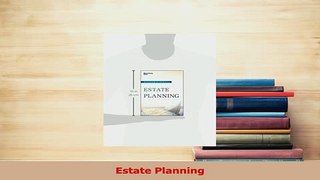 Read  Estate Planning Ebook Free