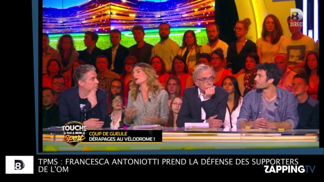 TPMS : Francesca Antoniotti prend la défense des supporters de l’OM (vidéo)