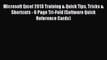 Download Microsoft Excel 2013 Training & Quick Tips Tricks & Shortcuts - 6 Page Tri-Fold (Software